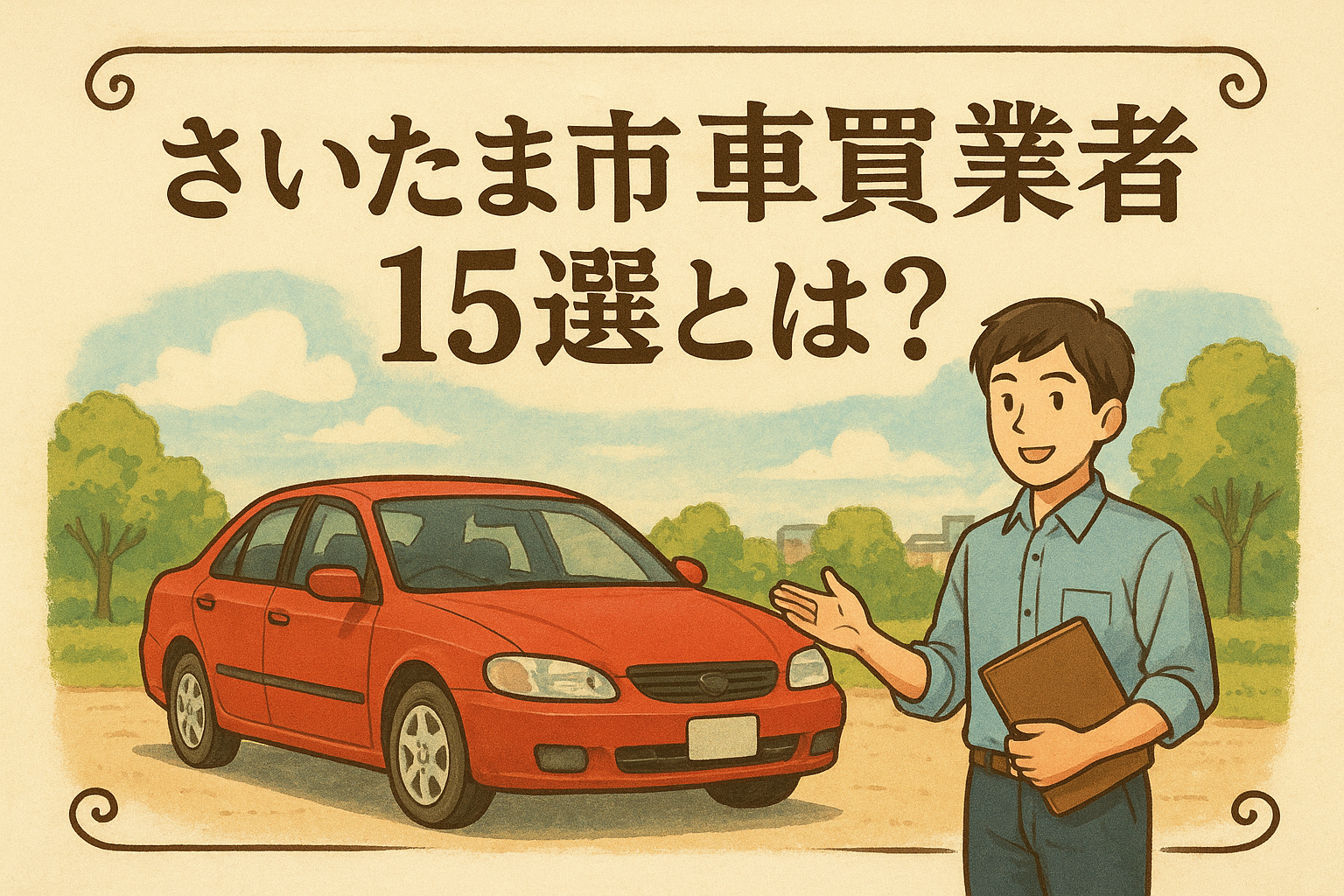 さいたま市の車買取業者15選とは？