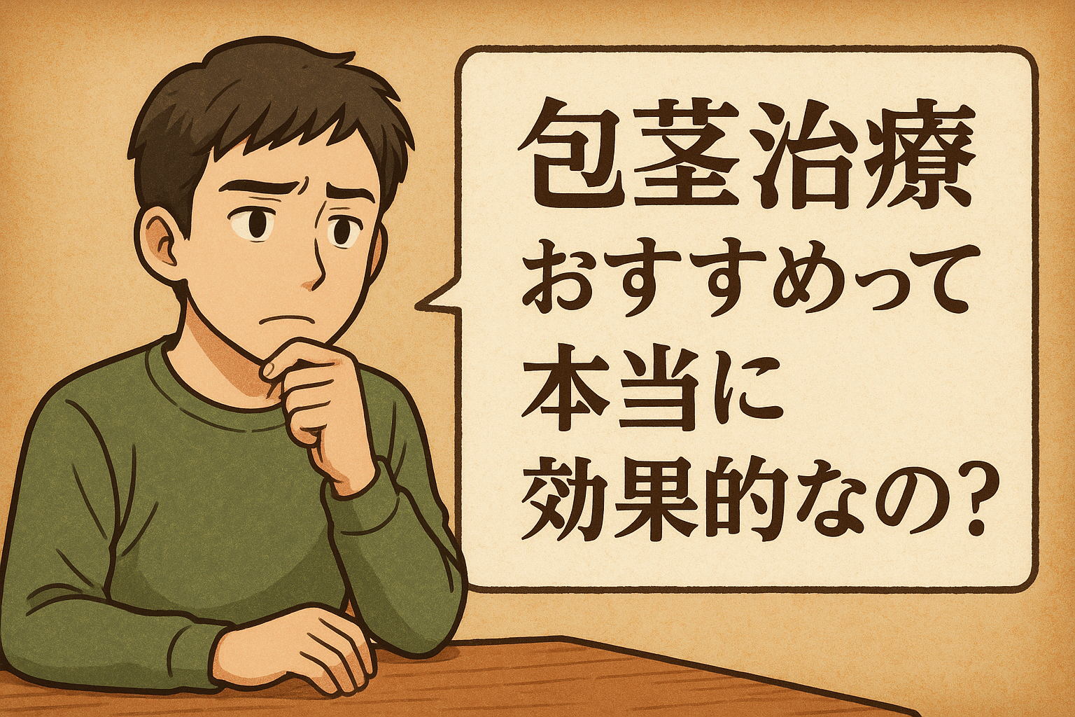 包茎治療おすすめって本当に効果的なの？